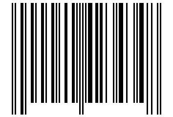 Number 40423434 Barcode
