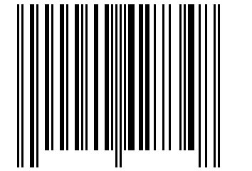 Number 40427348 Barcode