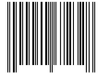 Number 40672328 Barcode