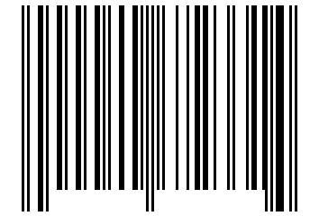 Number 40672331 Barcode