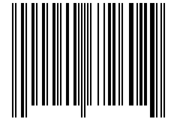 Number 40672602 Barcode