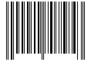 Number 40707584 Barcode