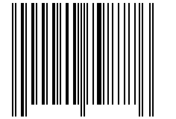 Number 40798776 Barcode