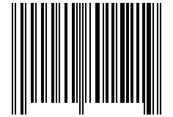 Number 40801521 Barcode