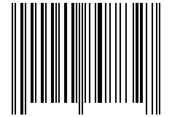 Number 40848832 Barcode