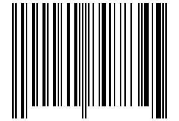 Number 40848834 Barcode