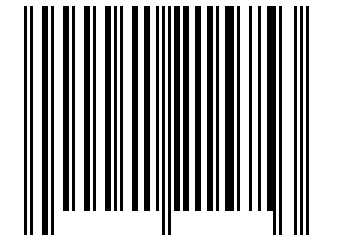 Number 41215753 Barcode