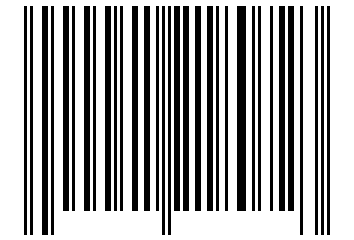 Number 41218072 Barcode