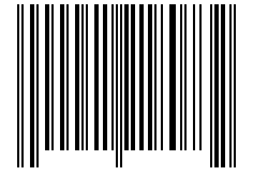 Number 41218073 Barcode
