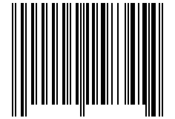 Number 4158345 Barcode