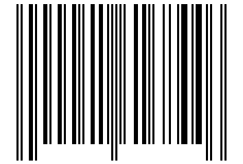 Number 41616844 Barcode