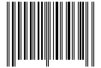 Number 41703032 Barcode