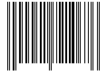 Number 41721067 Barcode