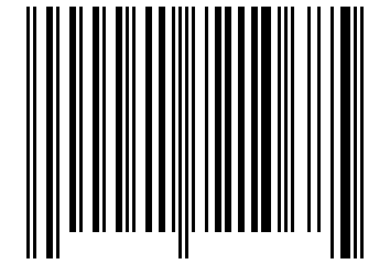 Number 41721068 Barcode