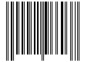 Number 41966037 Barcode