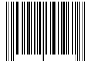 Number 42658261 Barcode