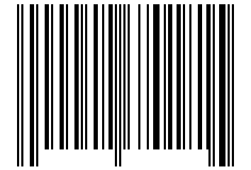 Number 42670181 Barcode