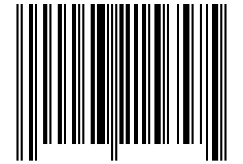 Number 43215657 Barcode