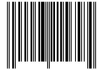 Number 43215658 Barcode