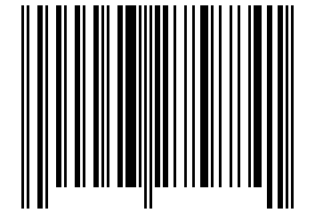 Number 43275884 Barcode