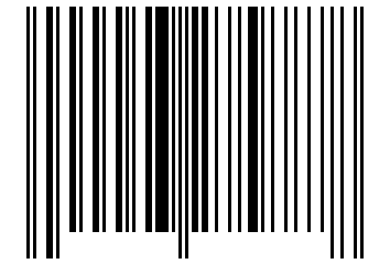 Number 43275887 Barcode