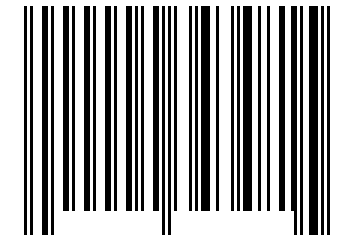 Number 4343481 Barcode