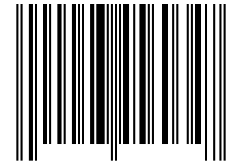 Number 43456034 Barcode