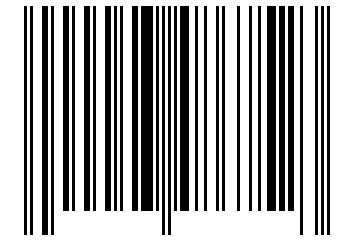 Number 43486752 Barcode