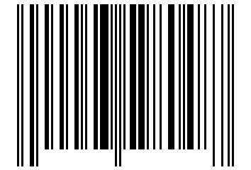 Number 43598048 Barcode