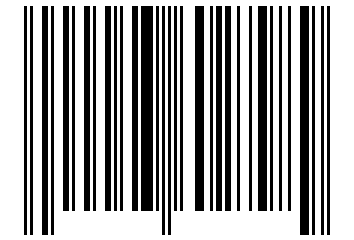 Number 43602798 Barcode