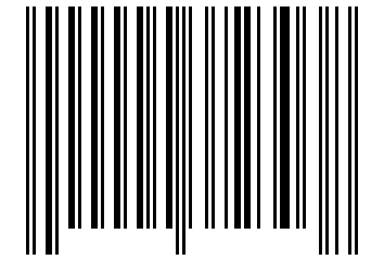 Number 4372303 Barcode