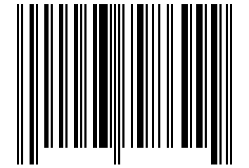 Number 43798699 Barcode