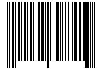 Number 43798705 Barcode