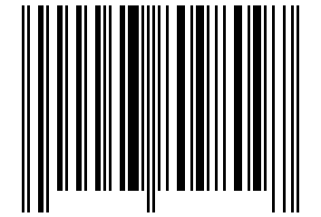 Number 43809809 Barcode
