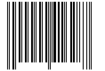 Number 44416287 Barcode