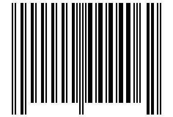 Number 444406 Barcode