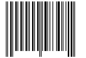 Number 44583071 Barcode