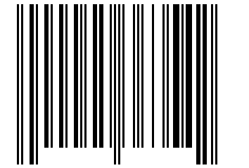 Number 45363542 Barcode