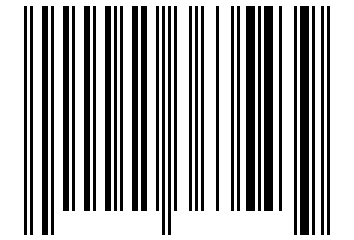 Number 45363543 Barcode