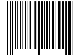 Number 4541 Barcode