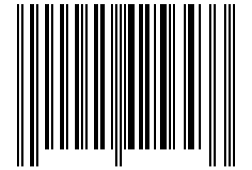 Number 45425643 Barcode