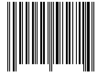 Number 45582714 Barcode