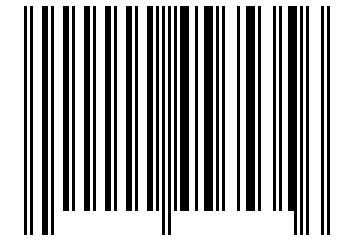 Number 456535 Barcode