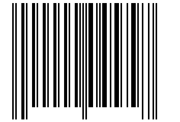 Number 45797 Barcode