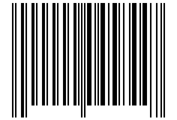 Number 45844 Barcode