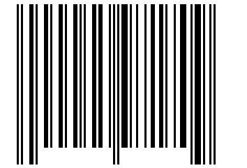 Number 45971709 Barcode