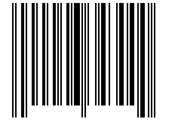 Number 46343000 Barcode