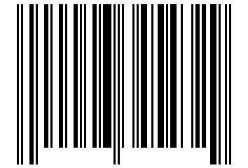 Number 46345432 Barcode