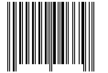 Number 46657 Barcode