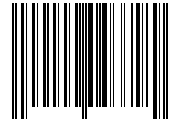 Number 46658 Barcode